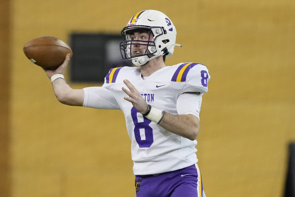 Johnson star quarterback Will Nuss. 